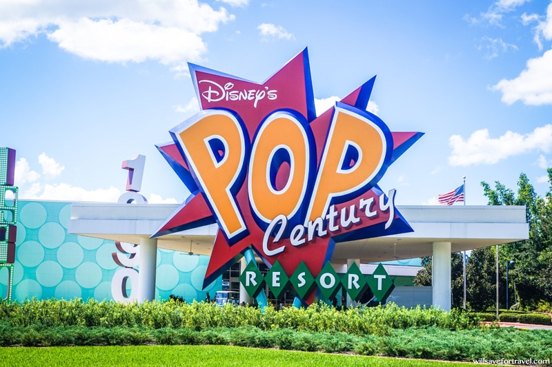 Pop Century Resort Sign