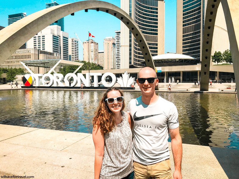Nathan Phillips Square Toronto Ontario Canada